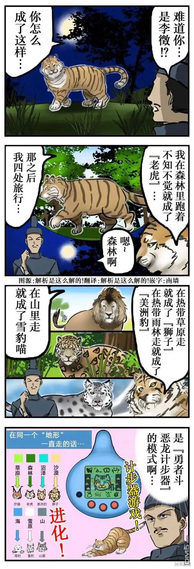 《カコミスル老师四格合集》变化条件 第1页