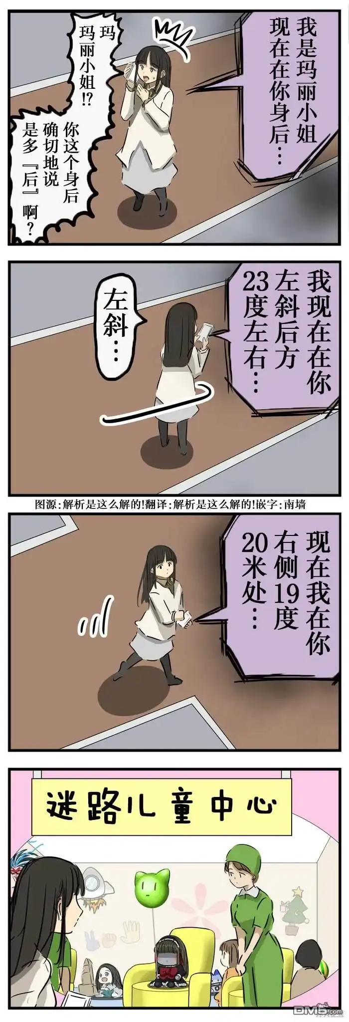 《カコミスル老师四格合集》指示位置的玛丽小姐 第1页