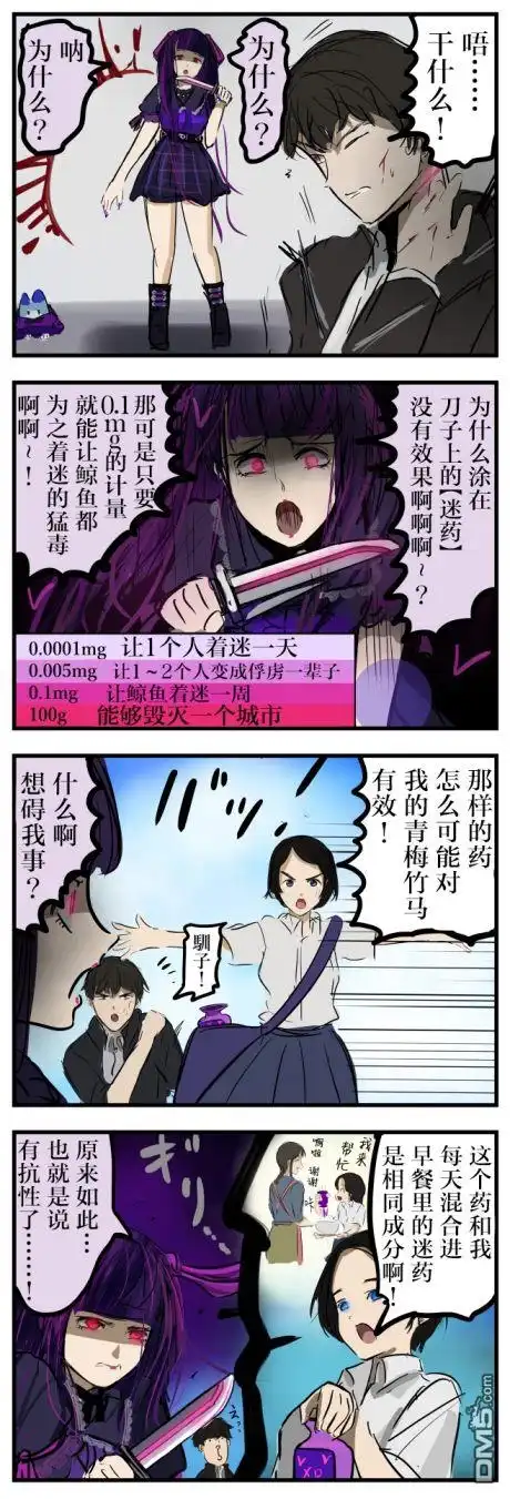 《カコミスル老师四格合集》第15话 第1页