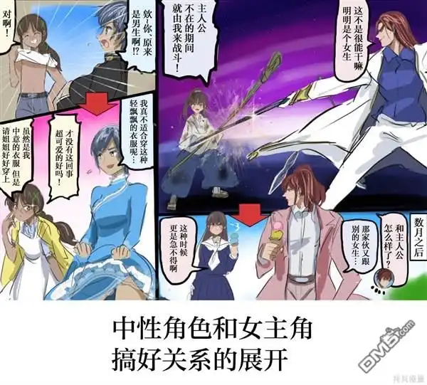 《カコミスル老师四格合集》漫画和动画里令人喜欢的展开 第3页