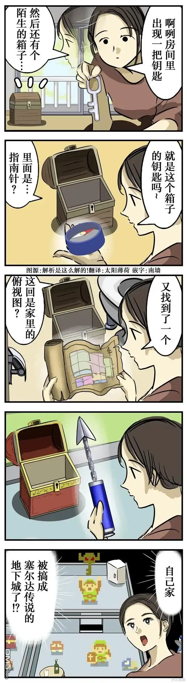 《カコミスル老师四格合集》地下城生成 第1页