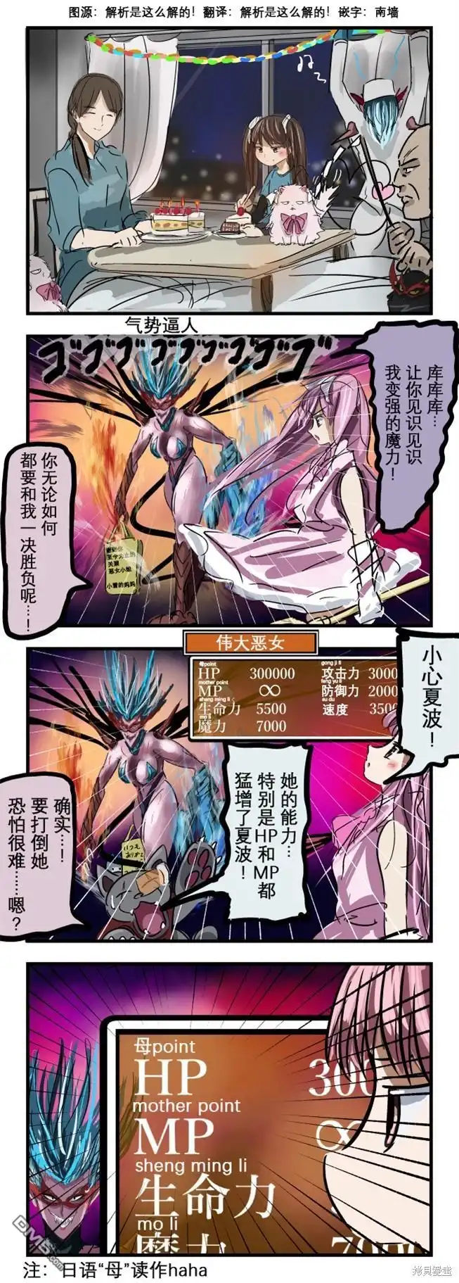 《カコミスル老师四格合集》HP和MP 第1页