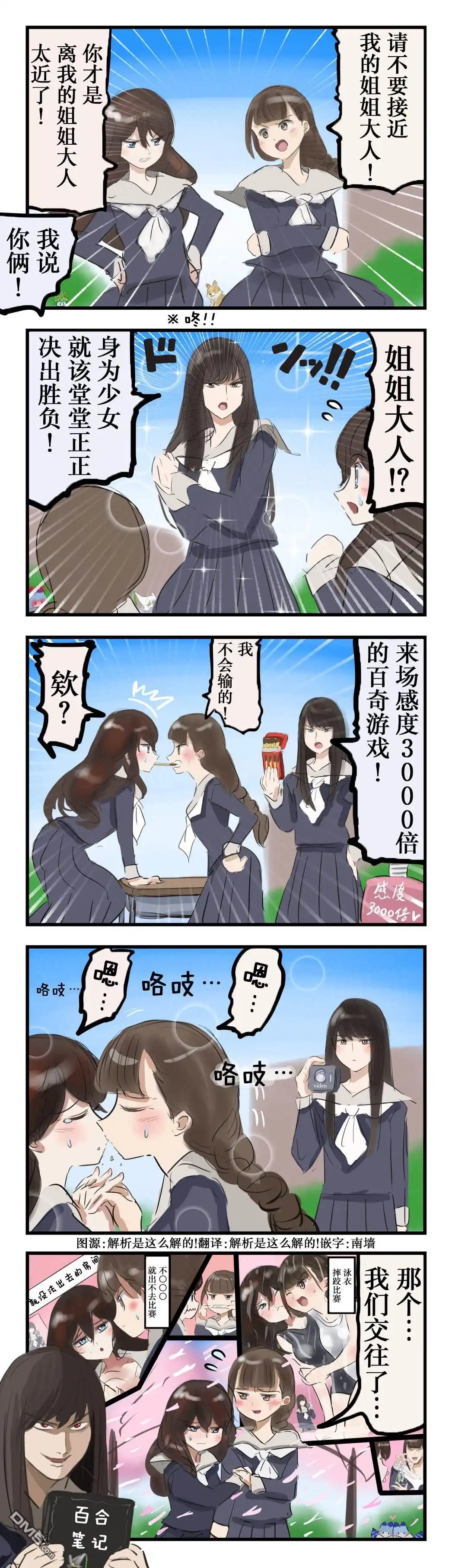 《カコミスル老师四格合集》比试 第1页