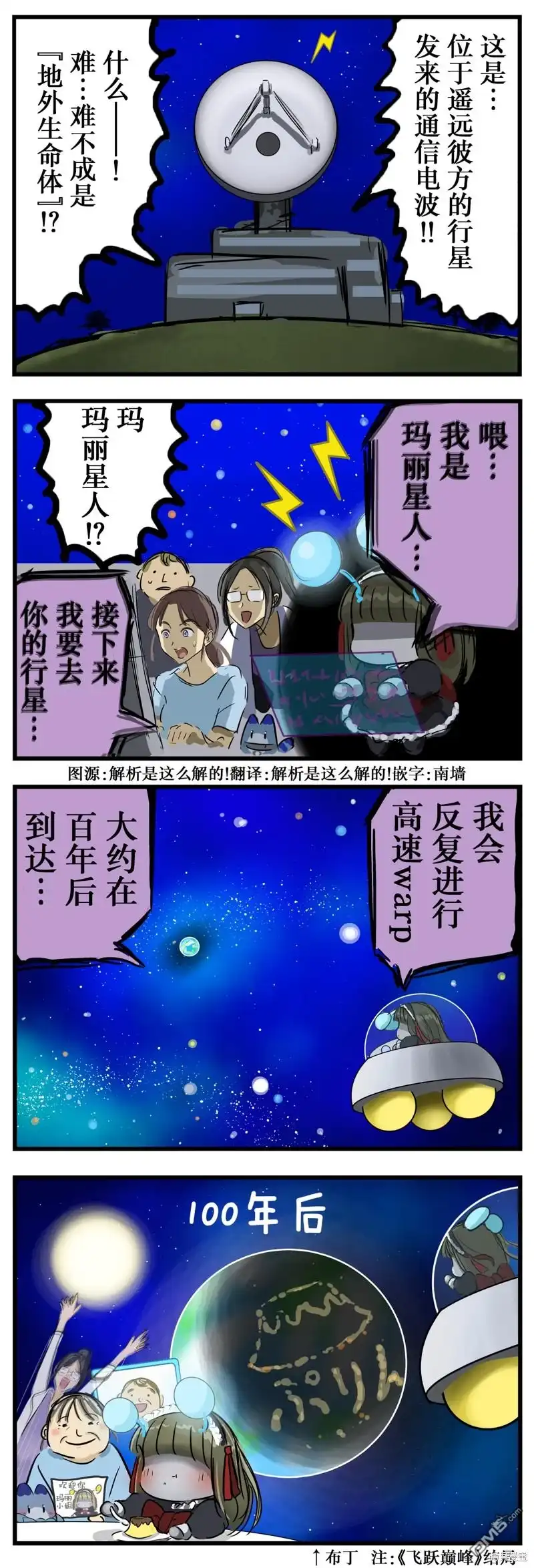 《カコミスル老师四格合集》玛丽小姐星人 第1页