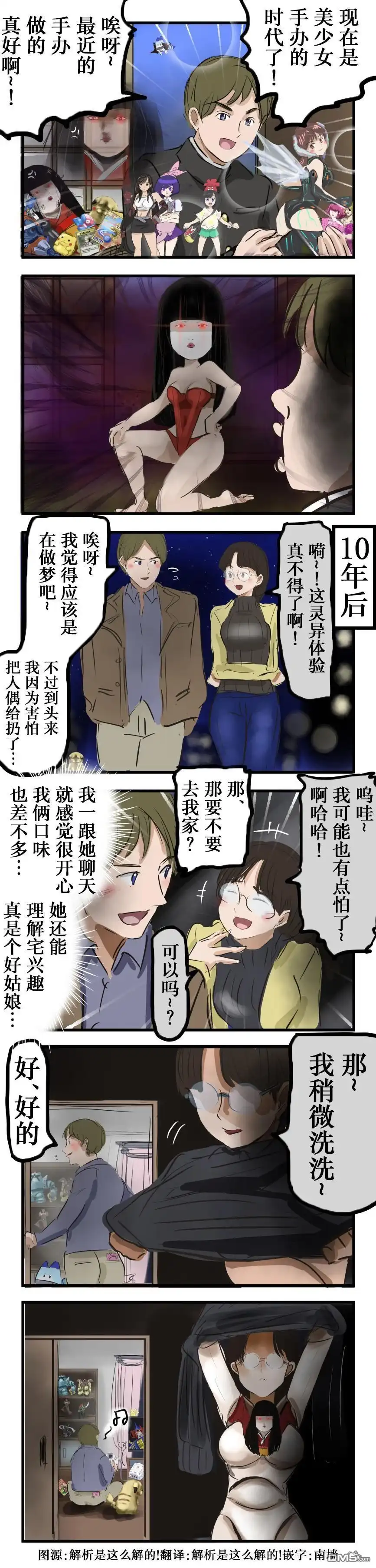 《カコミスル老师四格合集》恋爱的日本人偶 第1页