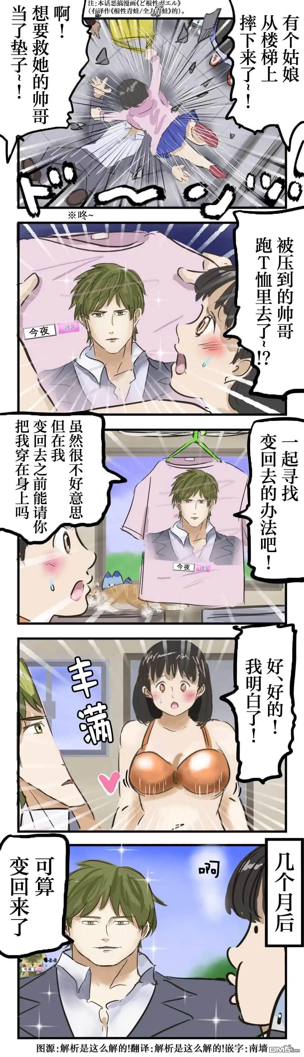 《カコミスル老师四格合集》不屈帅哥 第1页