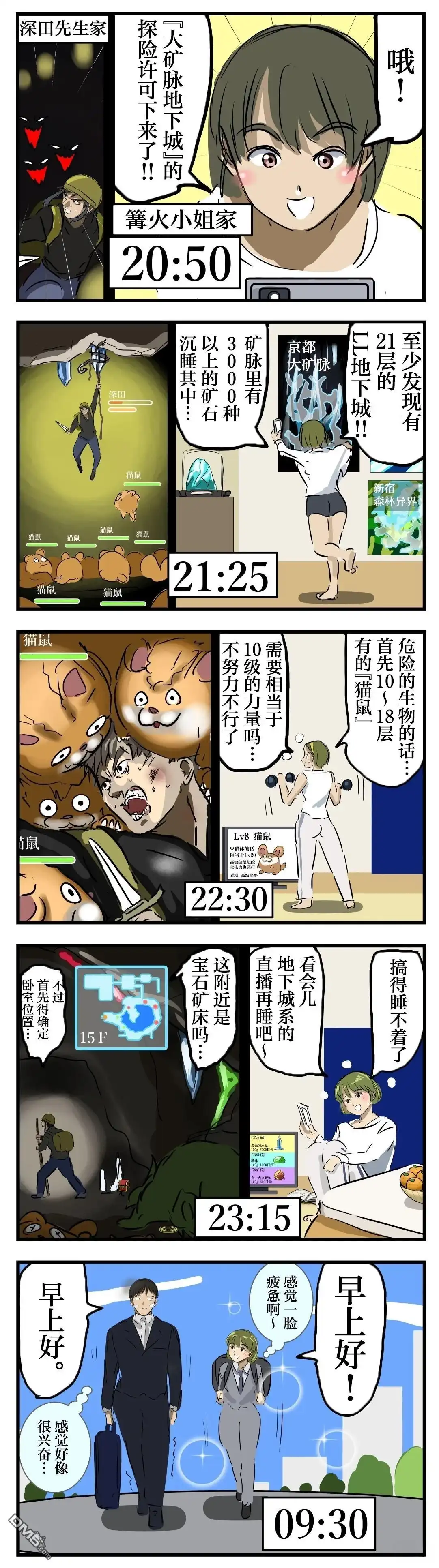 《カコミスル老师四格合集》自家是地下城 第3页