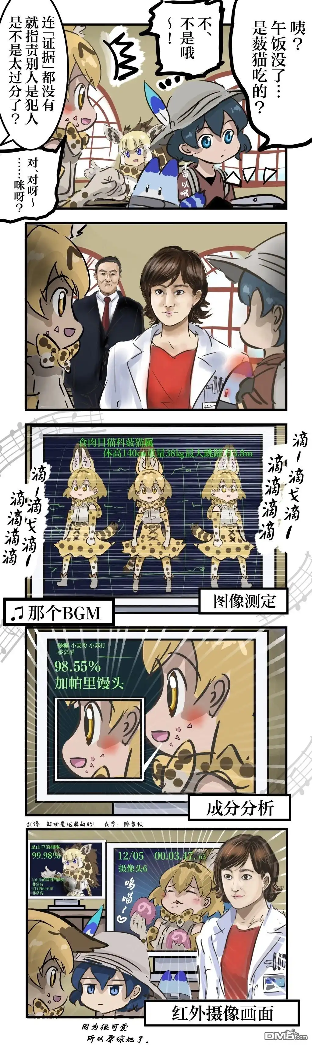 《カコミスル老师四格合集》科搜研 第1页