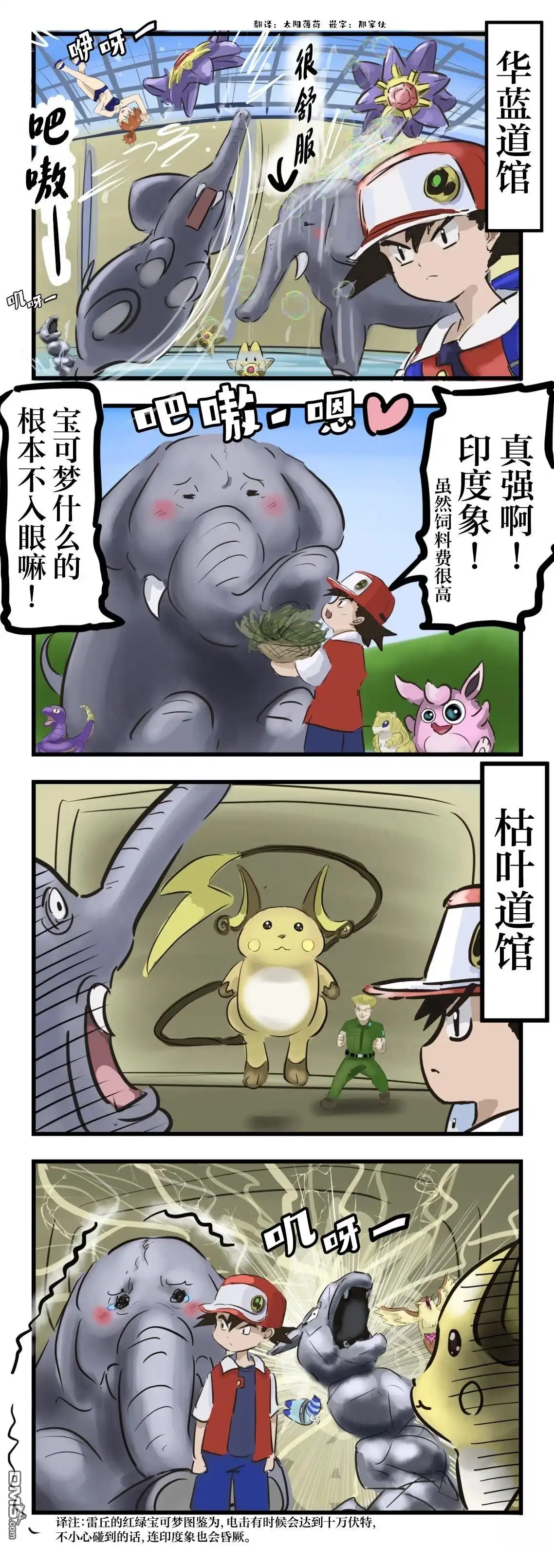 《カコミスル老师四格合集》印度象 第2页