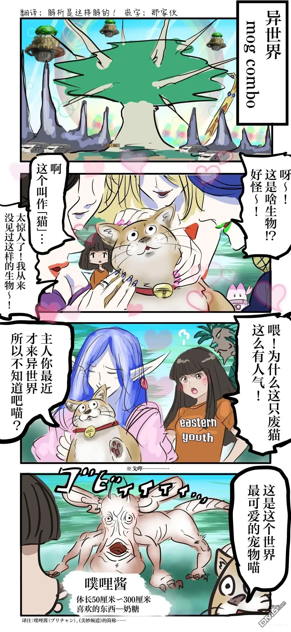 《カコミスル老师四格合集》异世界无双猫 第1页