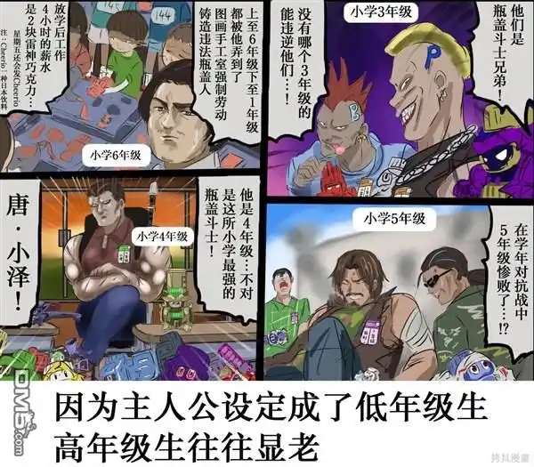 《カコミスル老师四格合集》平成广告漫画风瓶盖人（其3） 第2页