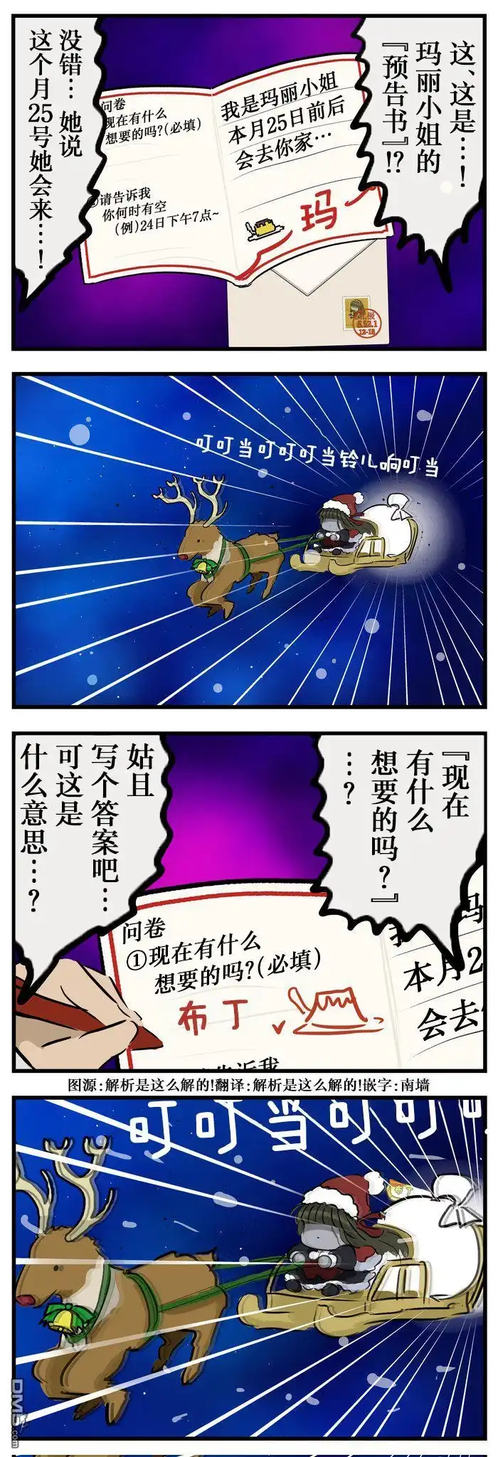 《カコミスル老师四格合集》迫近的玛丽小姐3 第1页