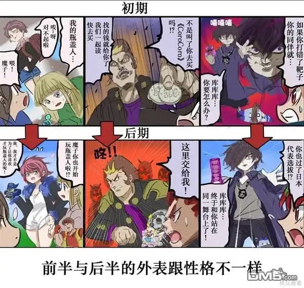 《カコミスル老师四格合集》平成广告漫画风瓶盖人（其8） 第3页