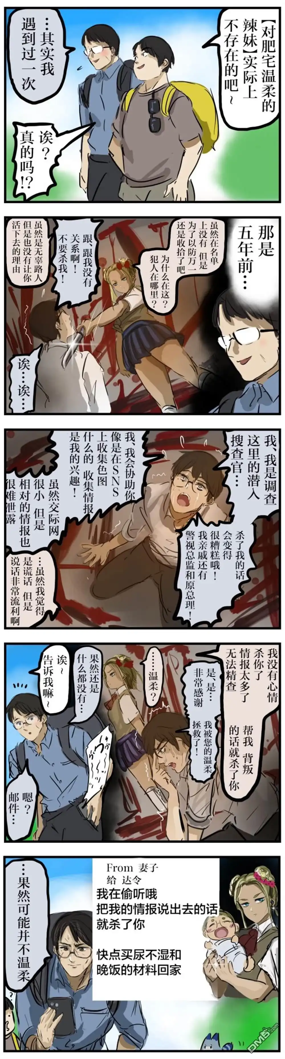 《カコミスル老师四格合集》第29话 第1页