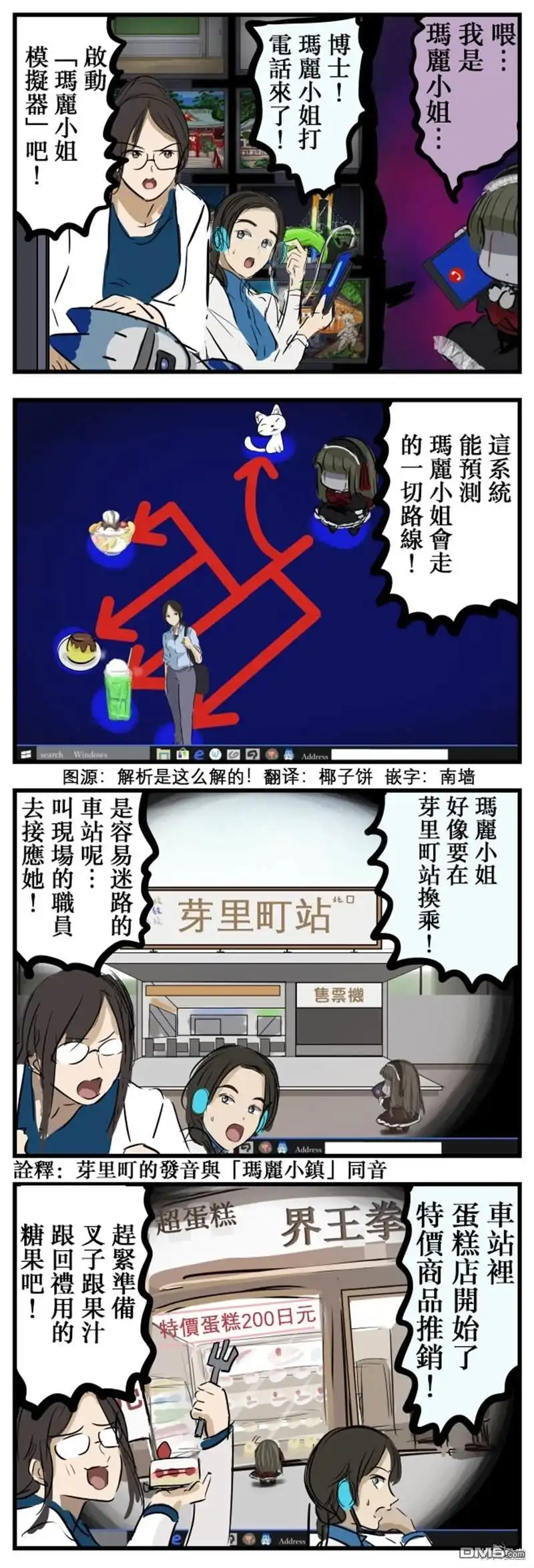 《カコミスル老师四格合集》被预测的玛丽小姐 第1页