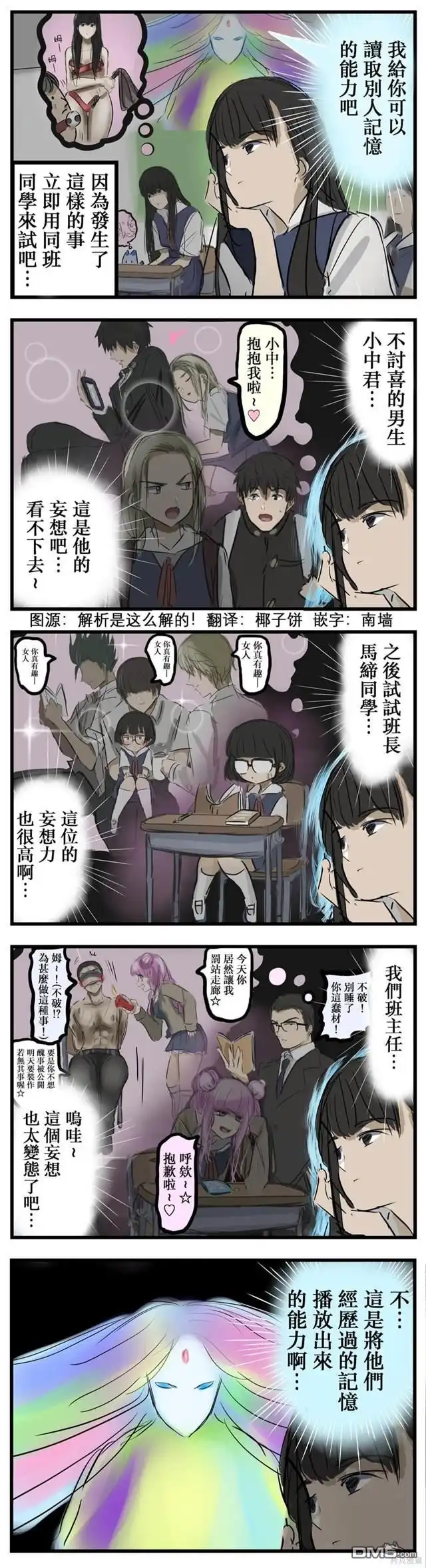 《カコミスル老师四格合集》正常性先入为主 第1页