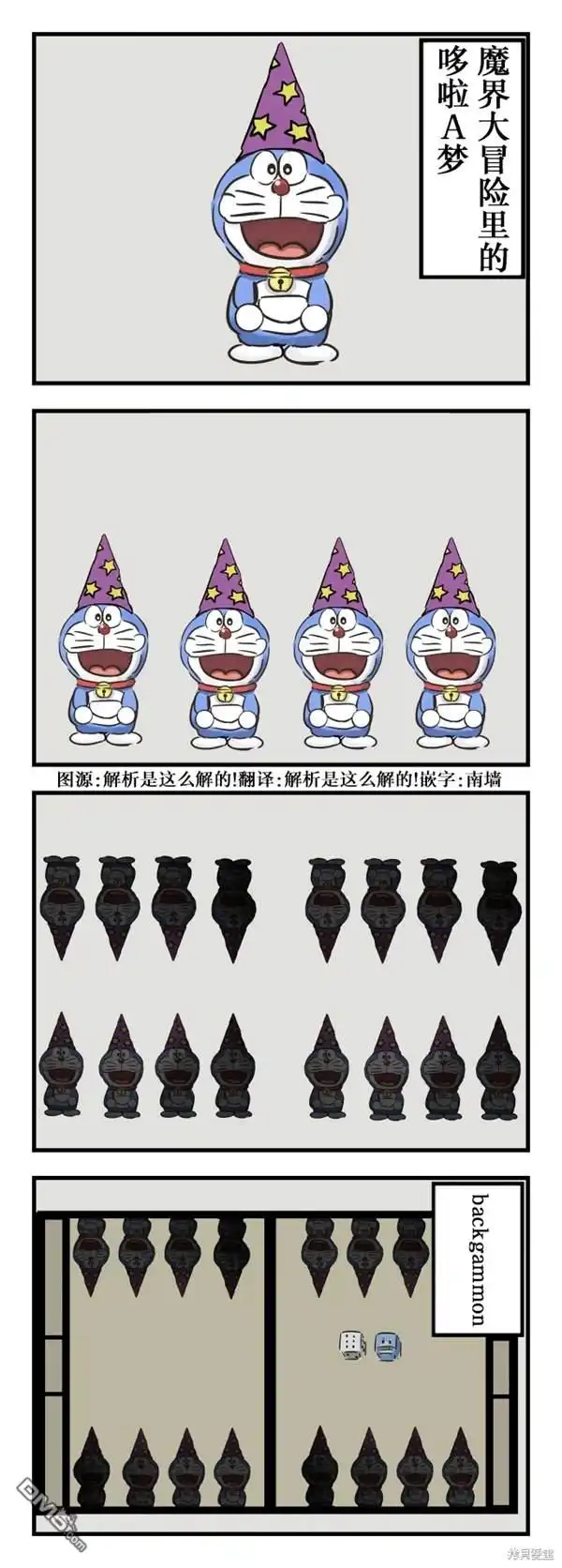 《カコミスル老师四格合集》gammon 第1页