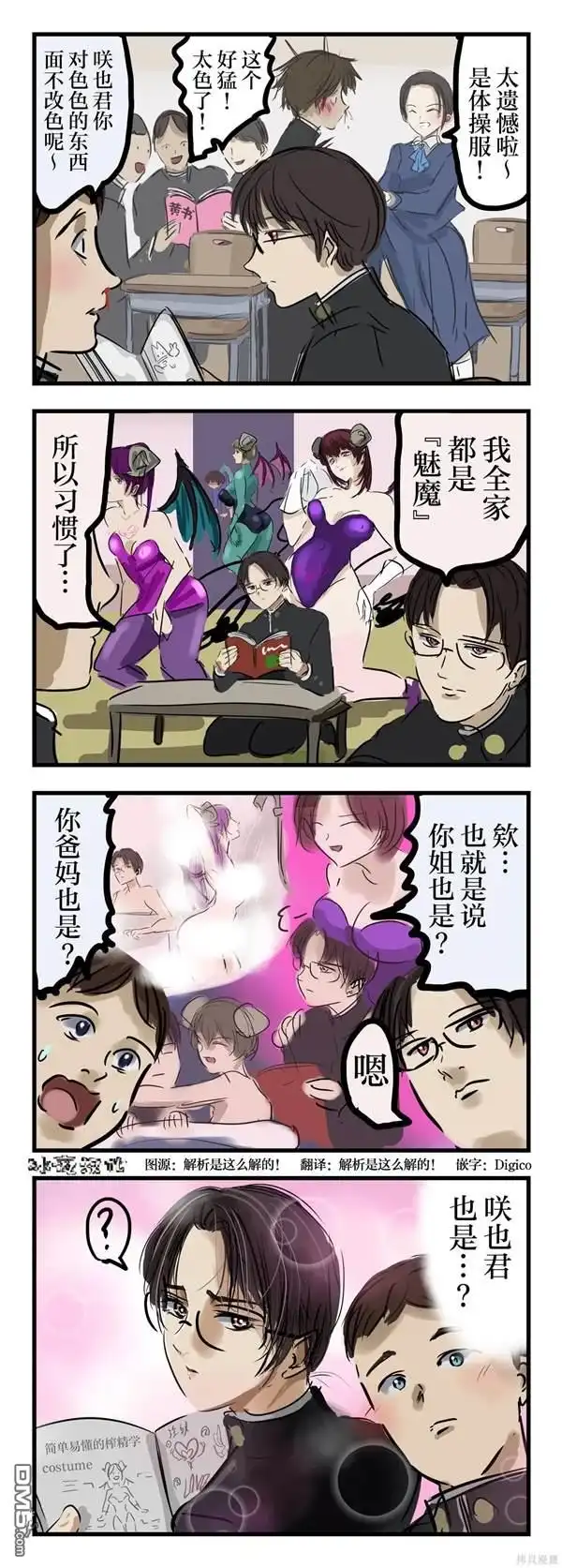 《カコミスル老师四格合集》抗性 第1页