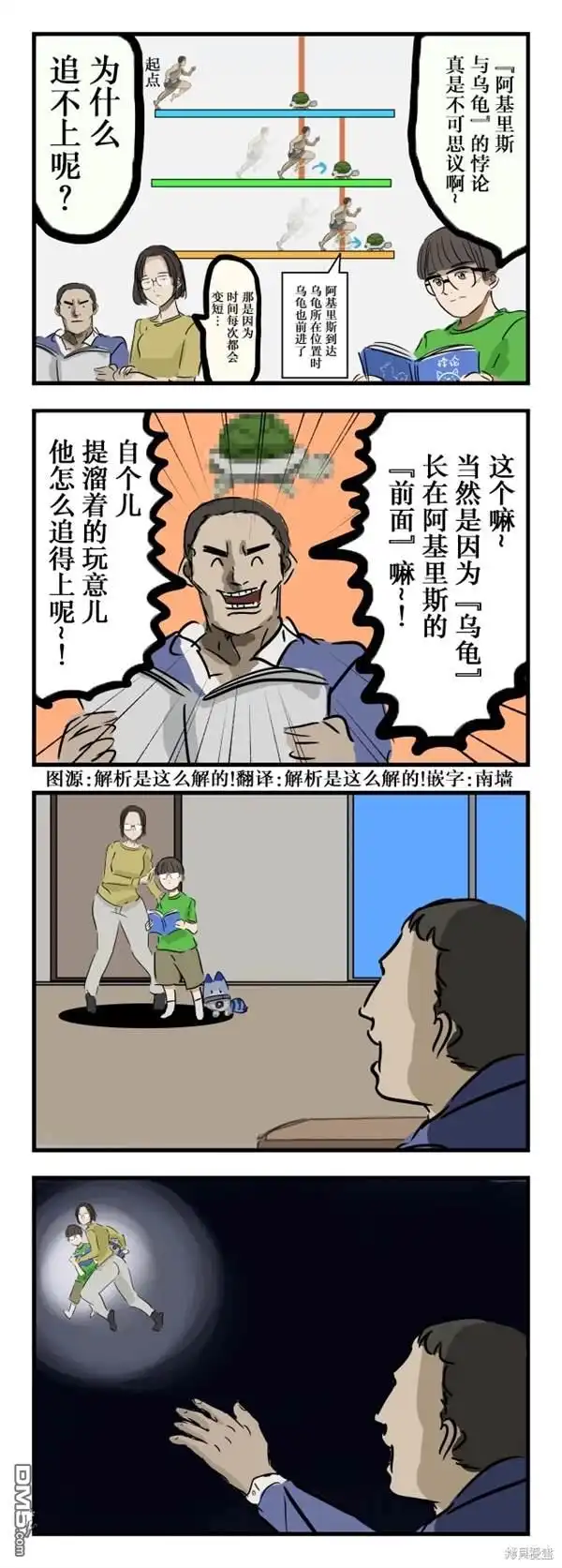 《カコミスル老师四格合集》追不上的男人 第1页