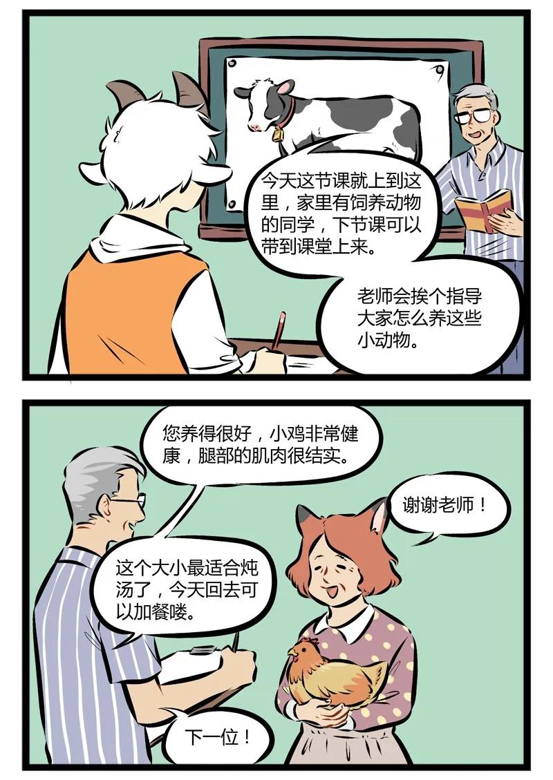 1031万圣街 第105话 交作业的时候每个人的心都是忐忑的。 第2页