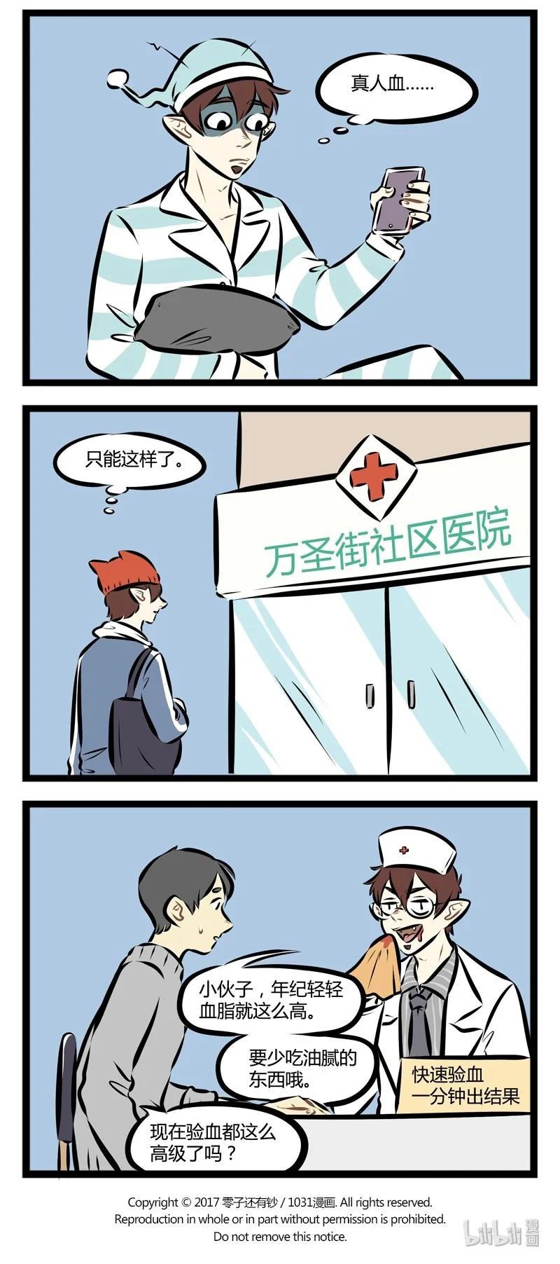 1031万圣街 第116话 每次想到脱发问题，我就愁的掉头发。 第4页