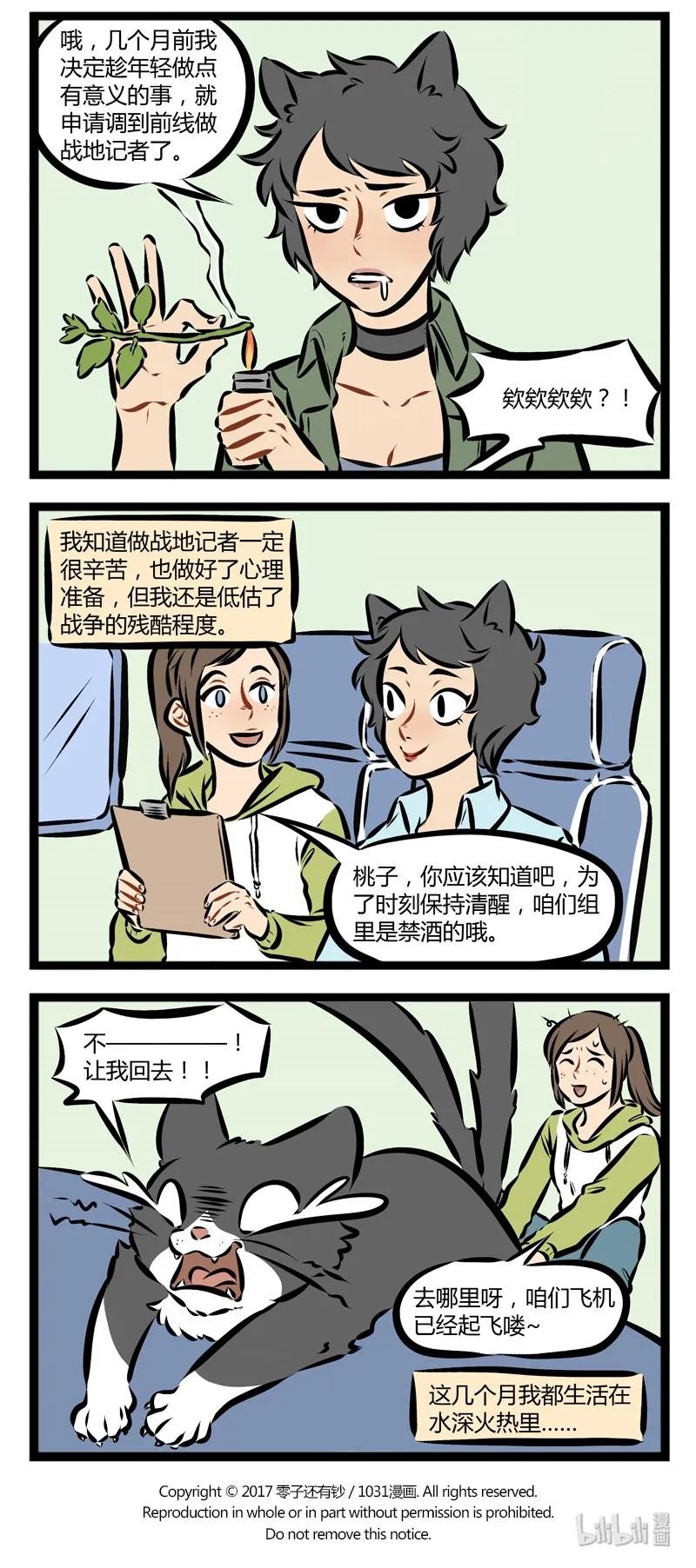 1031万圣街 第134话 猫咪总是在你停止找它的时候出现。 第4页