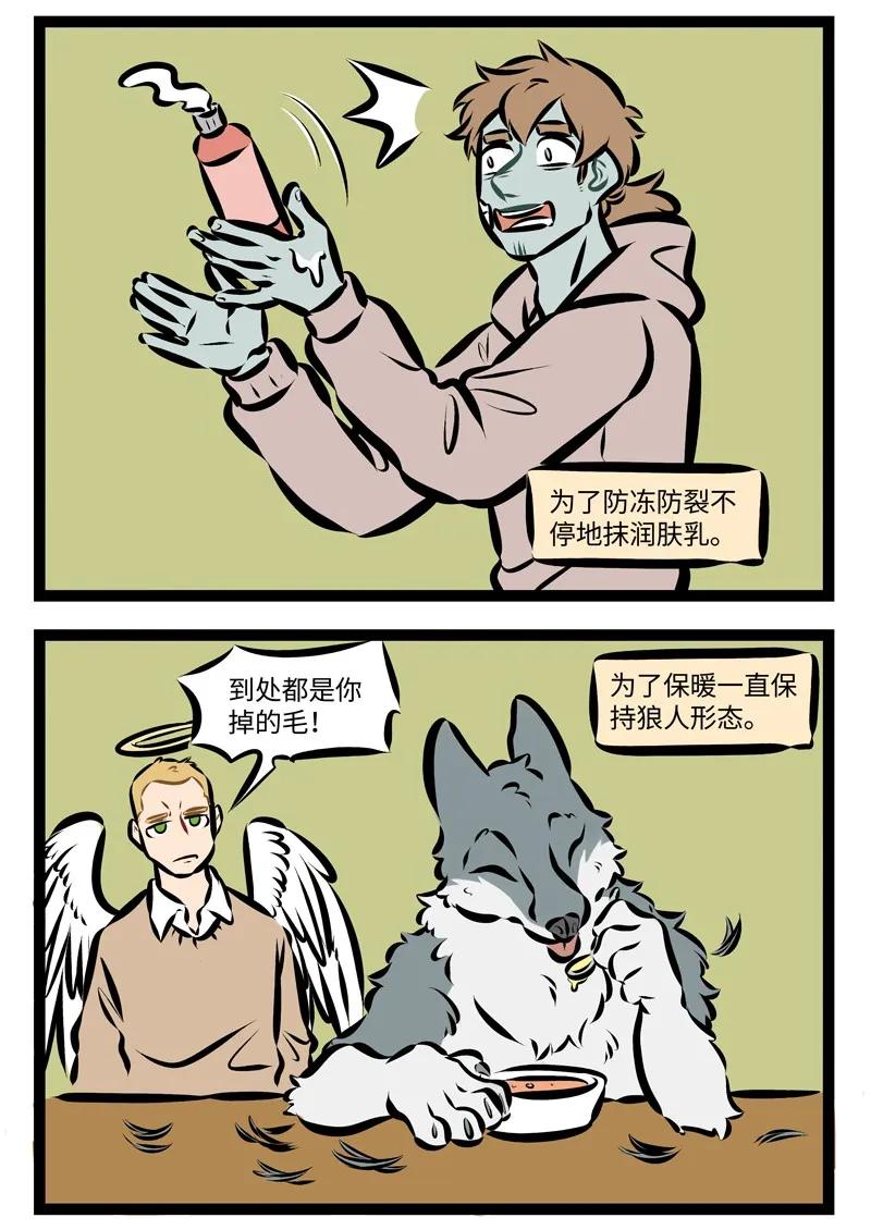 1031万圣街 第254话 暖气还不来，我的泪成海。 第2页
