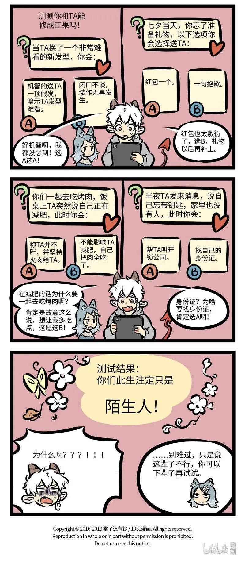 1031万圣街 第360话 你和我的恋爱习题，怎么做才能拿第一名？ 第4页