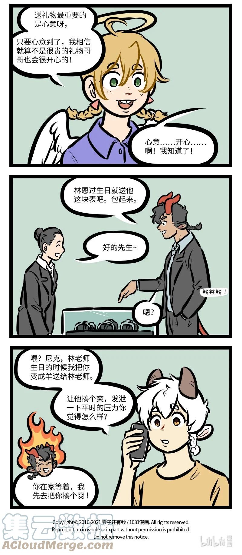 1031万圣街 第555话 生日礼物 第4页
