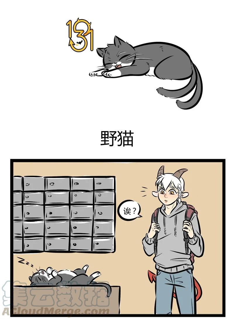 1031万圣街 【第5话】 路边的野猫，你不要睬。 第1页