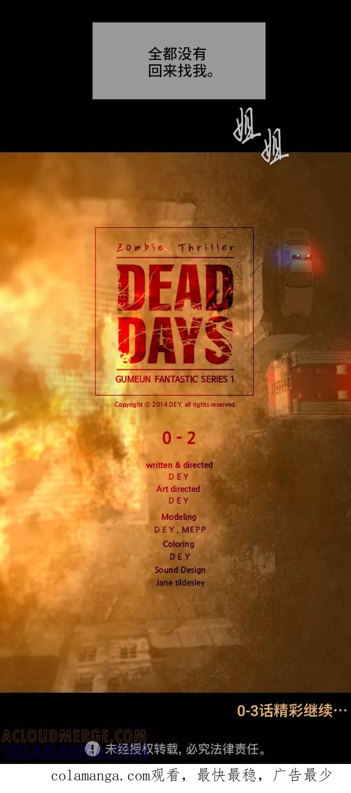 《DEAD DAYS：死亡之日》0-2话 第55页