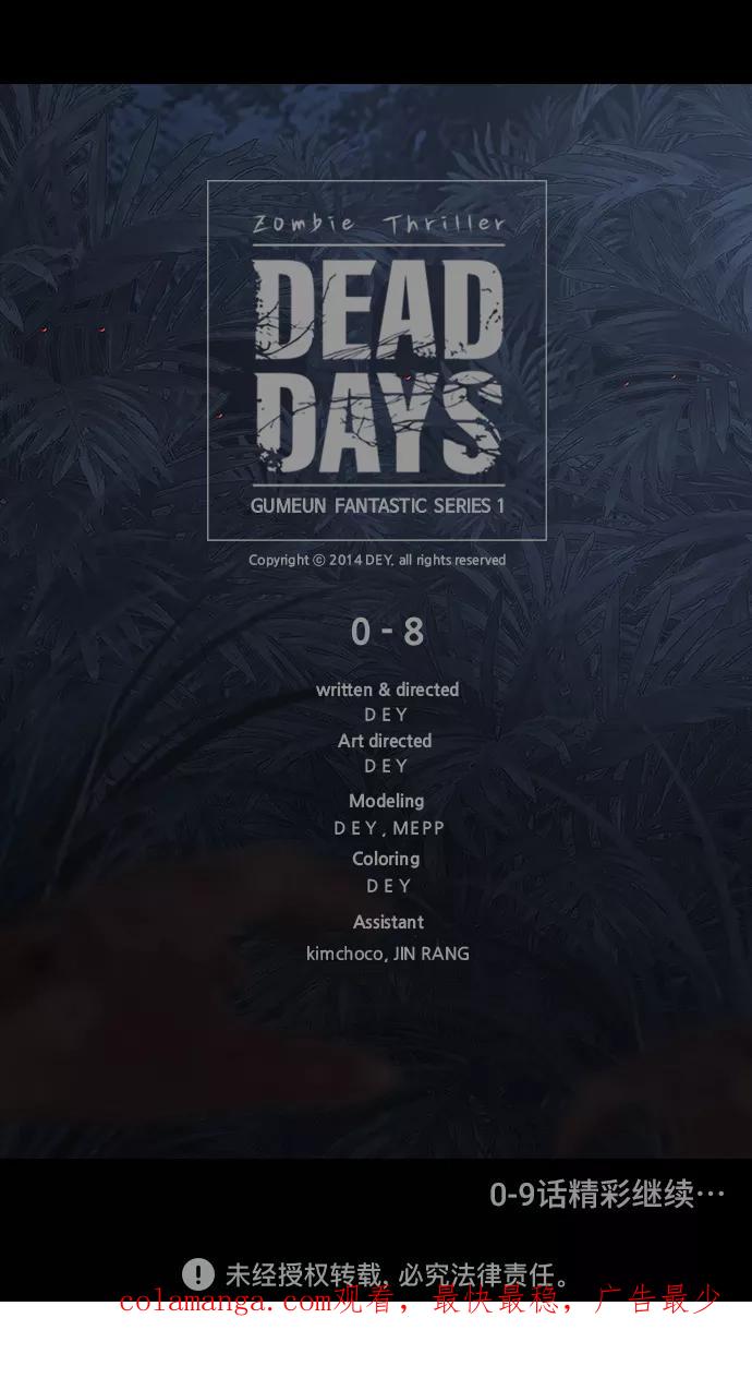 《DEAD DAYS：死亡之日》0-8话 第77页