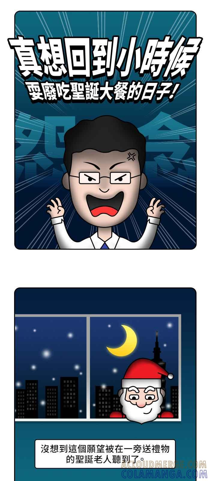 《HOHOHO!穿越圣诞时空》序篇 加班的总编 第3页