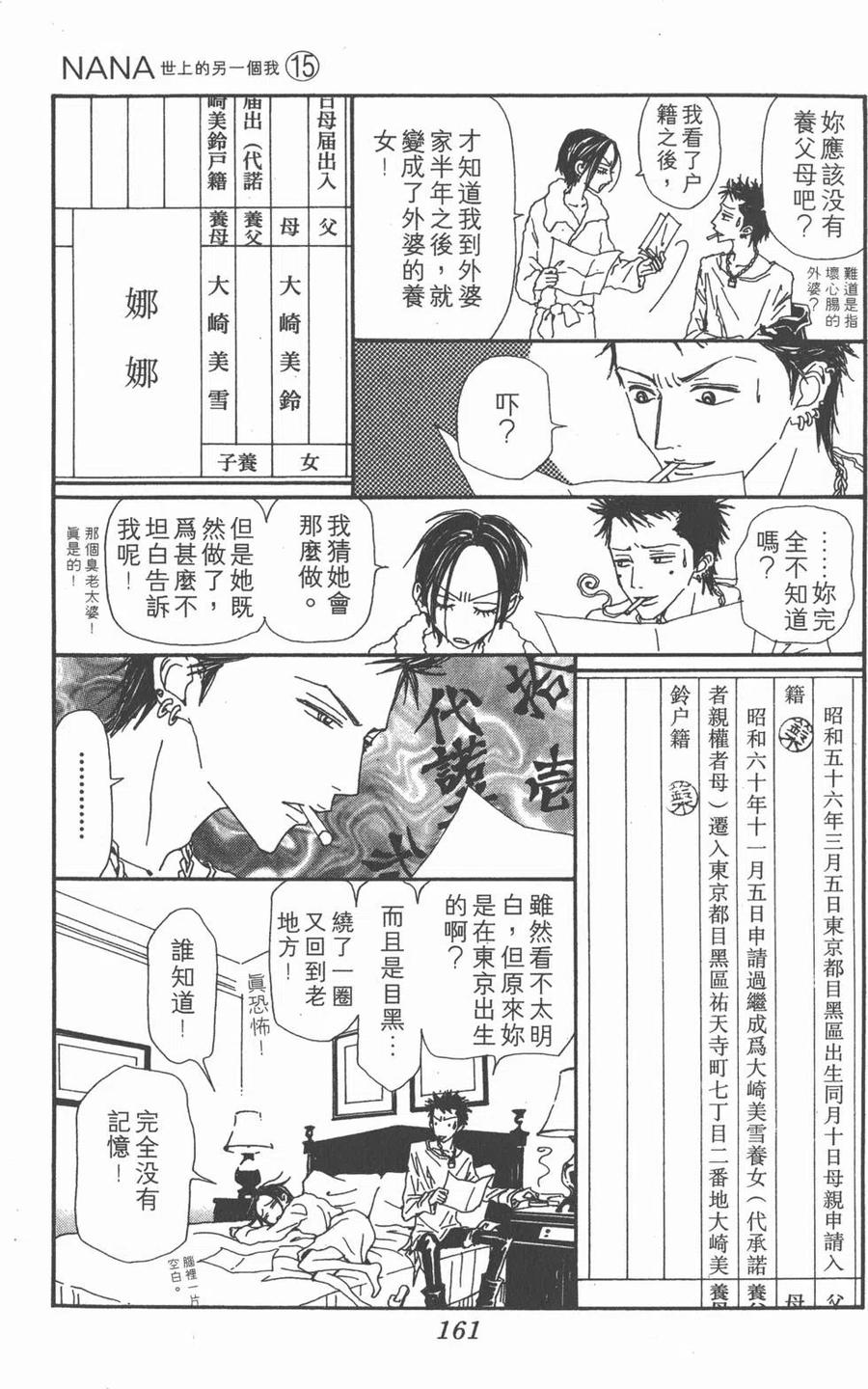 《NANA世上的另一个我》第15卷 第162页