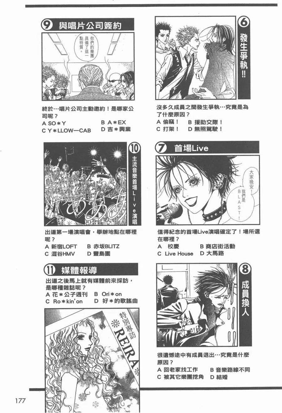 《NANA世上的另一个我》NANA7.8卷公式设定集 第178页