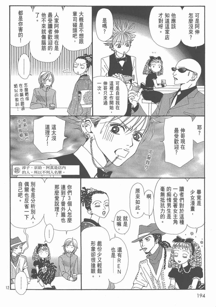 《NANA世上的另一个我》NANA7.8卷公式设定集 第195页