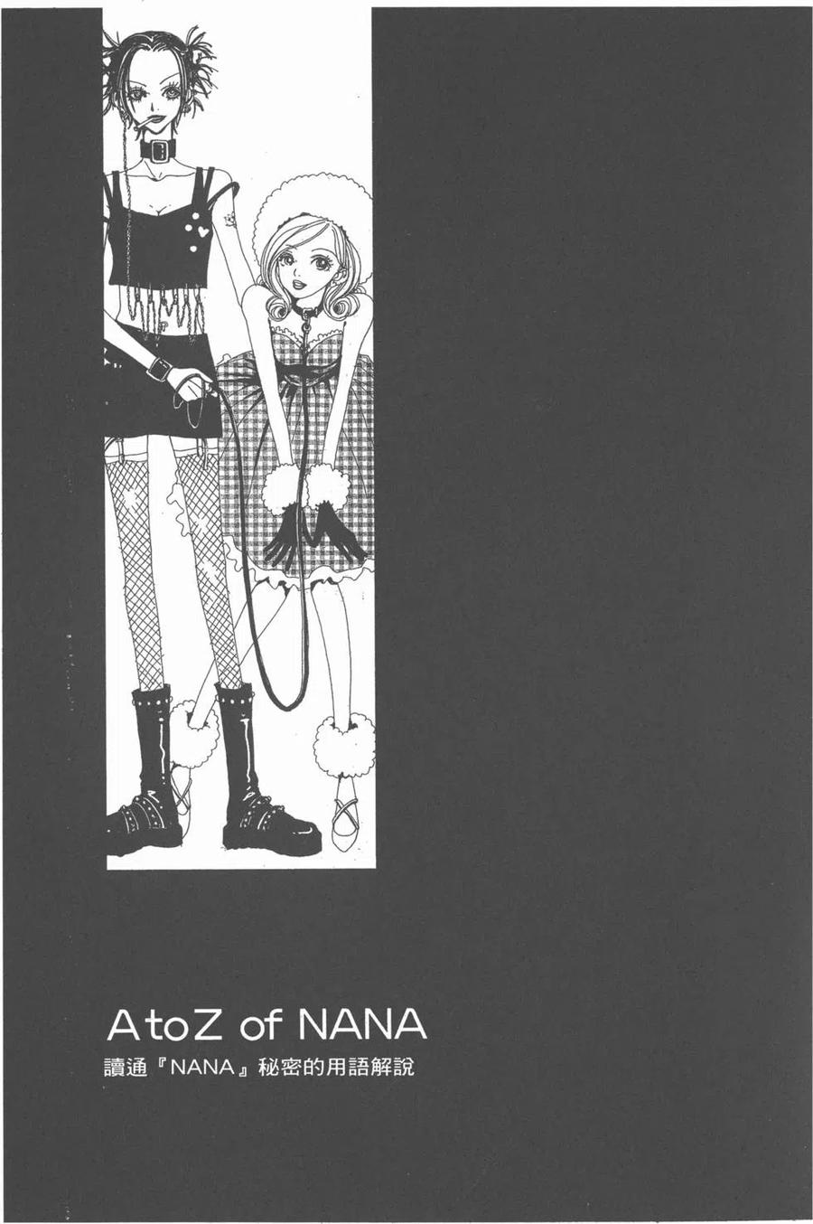 《NANA世上的另一个我》NANA7.8卷公式设定集 第42页