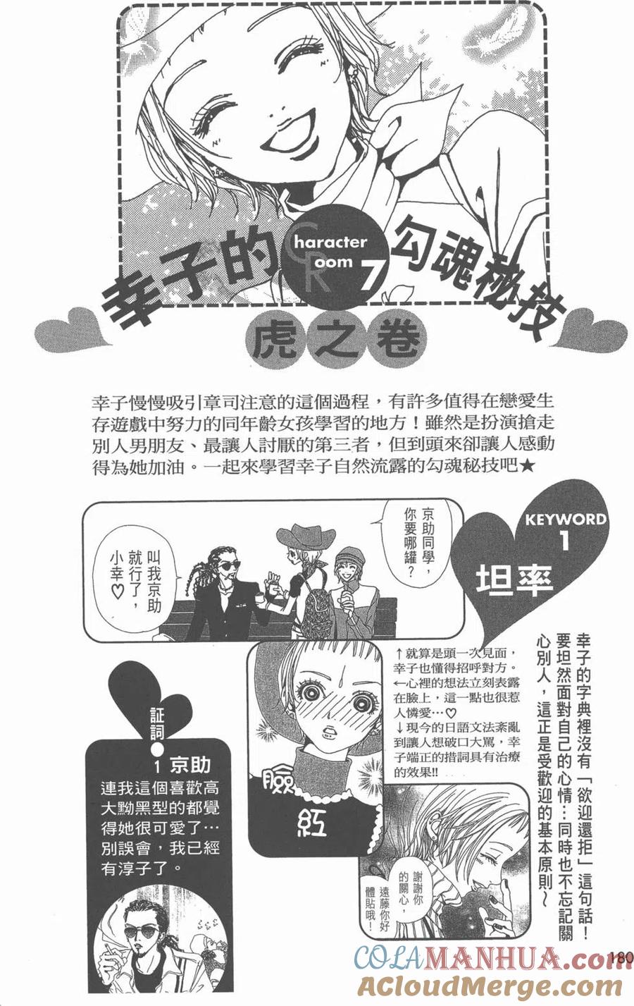 《NANA世上的另一个我》NANA7.8卷公式设定集 第181页