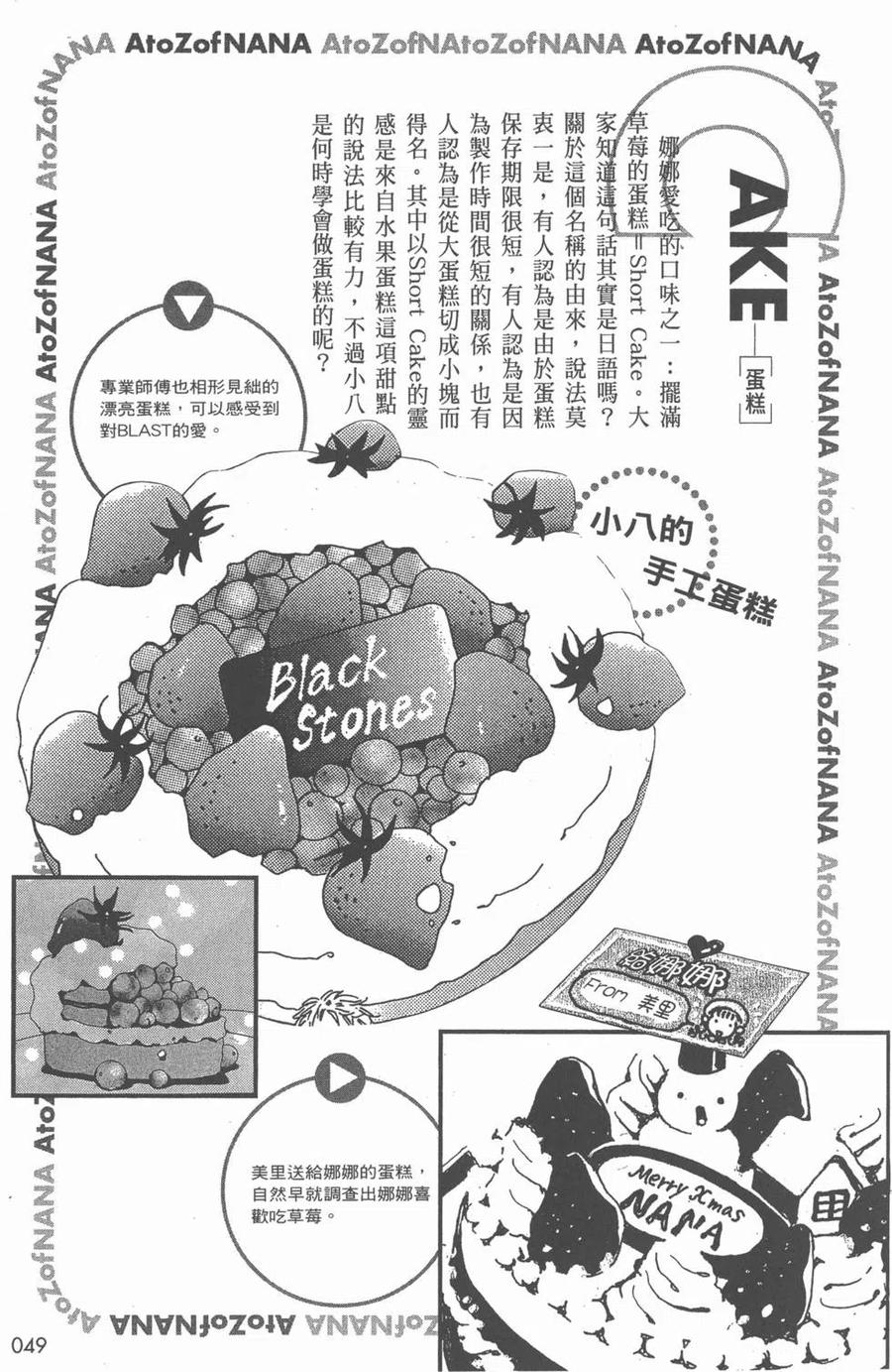 《NANA世上的另一个我》NANA7.8卷公式设定集 第50页