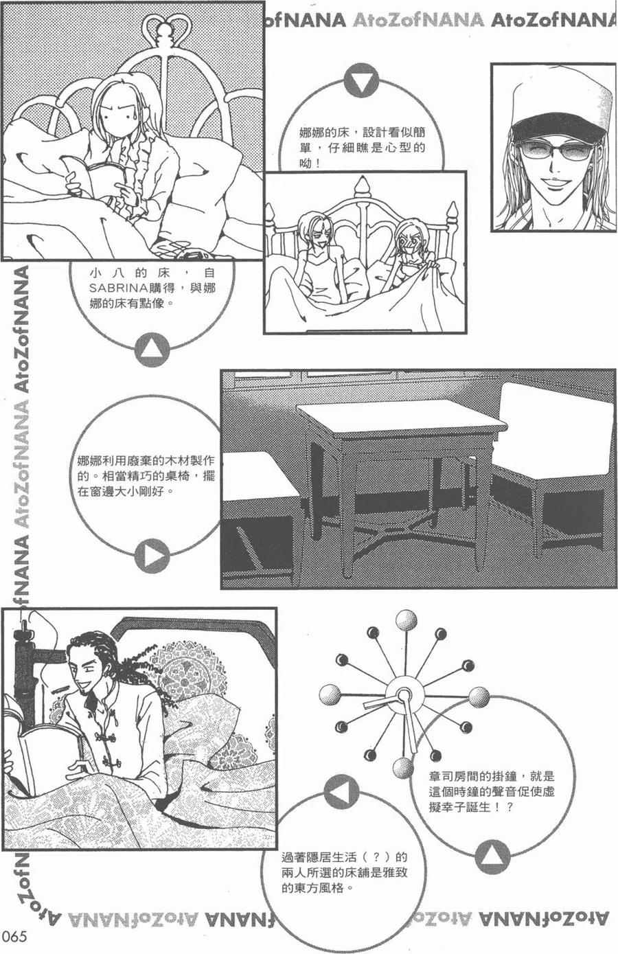 《NANA世上的另一个我》NANA7.8卷公式设定集 第66页