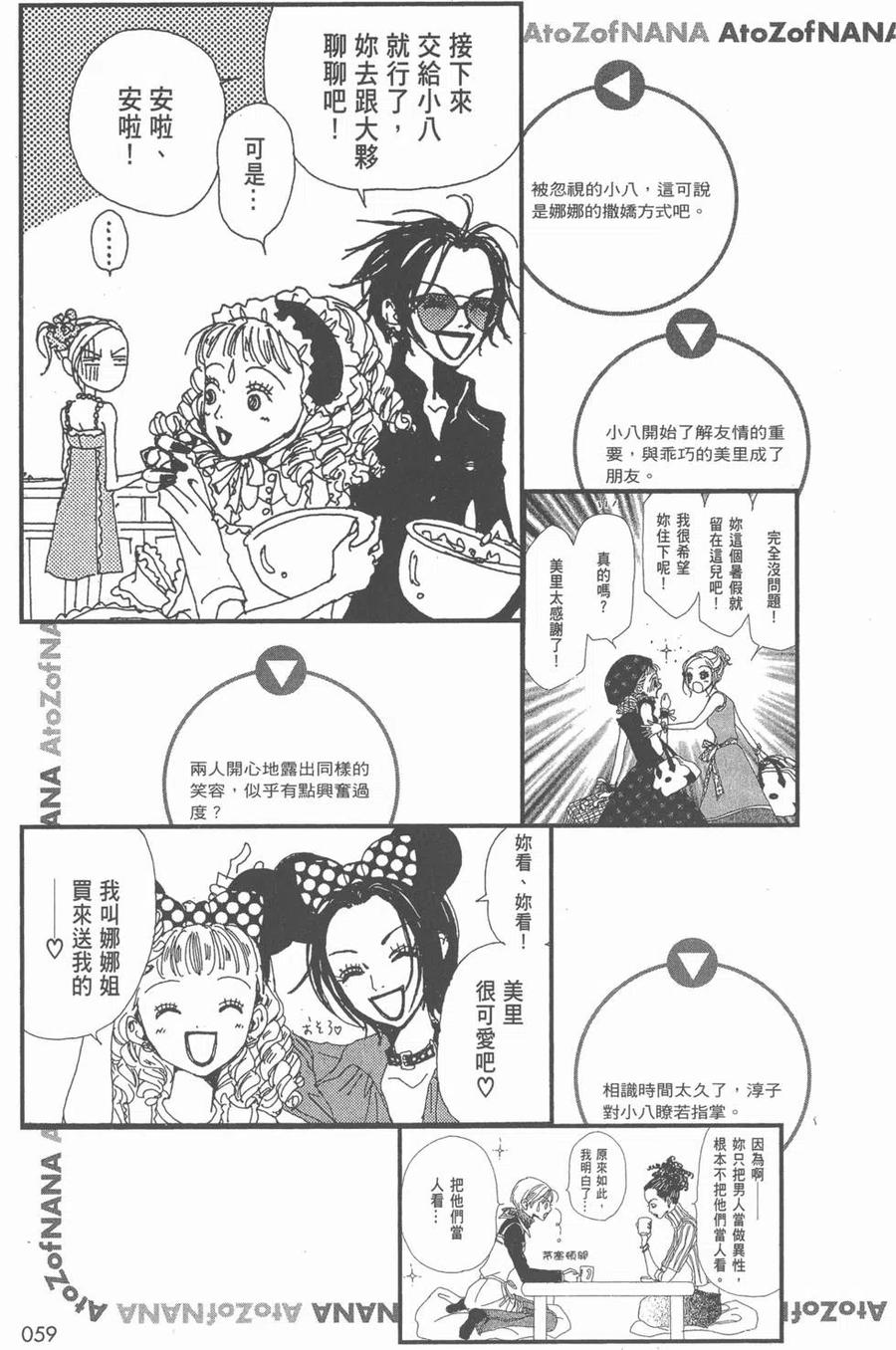 《NANA世上的另一个我》NANA7.8卷公式设定集 第60页