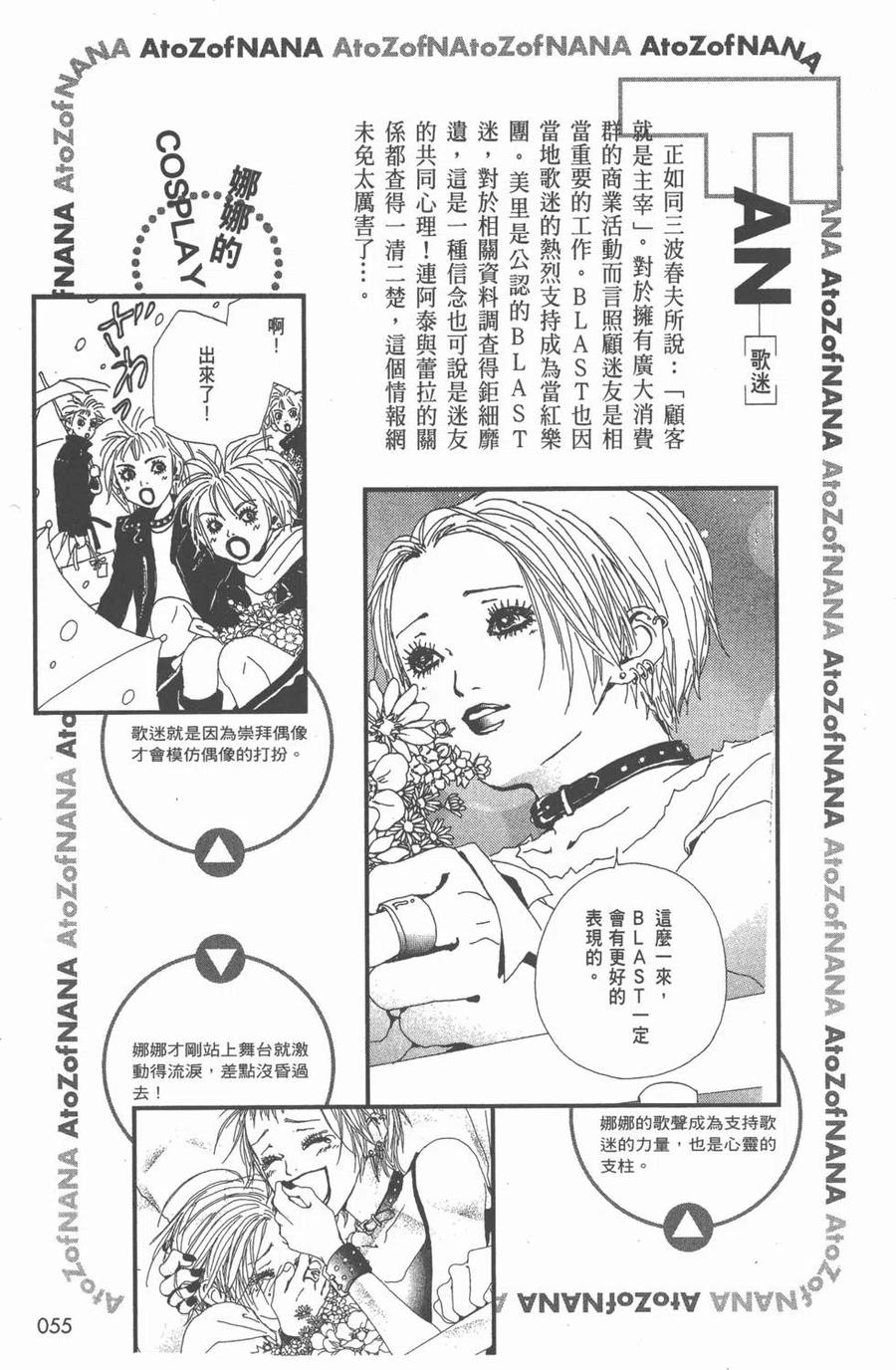 《NANA世上的另一个我》NANA7.8卷公式设定集 第56页