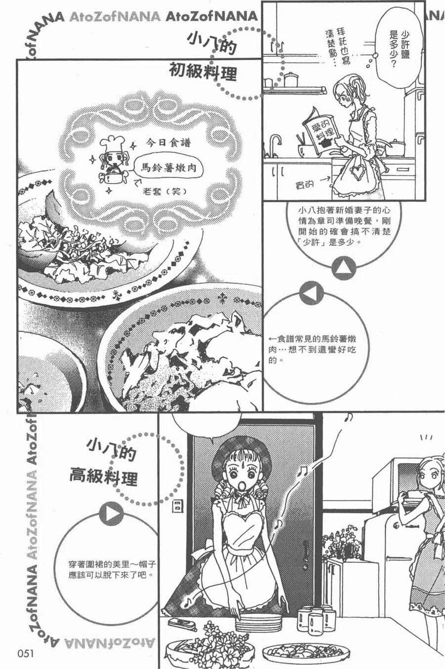 《NANA世上的另一个我》NANA7.8卷公式设定集 第52页