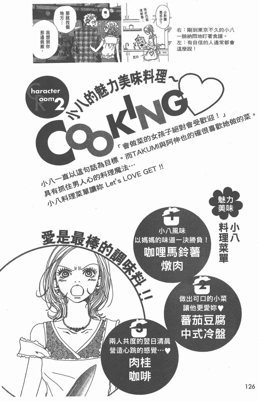 《NANA世上的另一个我》NANA7.8卷公式设定集 第127页