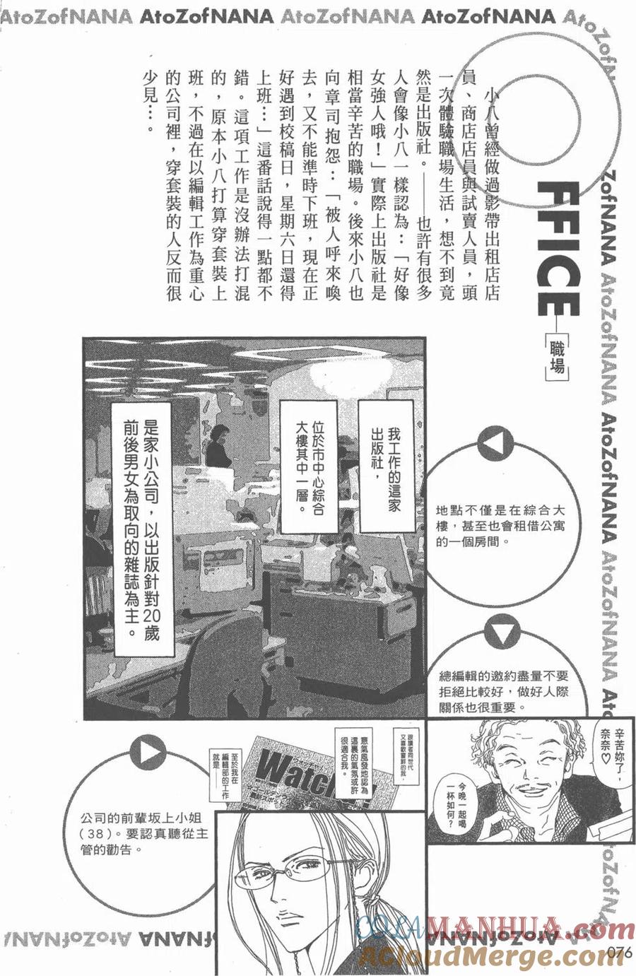 《NANA世上的另一个我》NANA7.8卷公式设定集 第77页