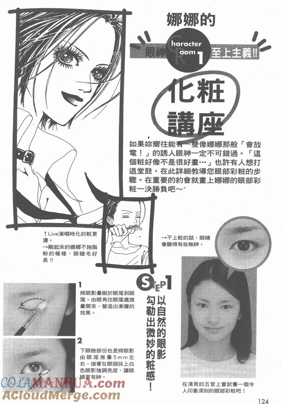 《NANA世上的另一个我》NANA7.8卷公式设定集 第125页