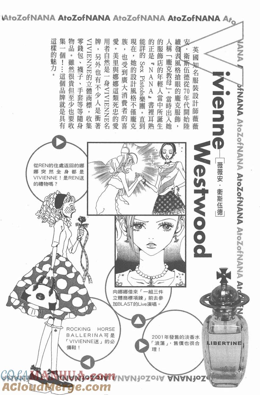 《NANA世上的另一个我》NANA7.8卷公式设定集 第93页