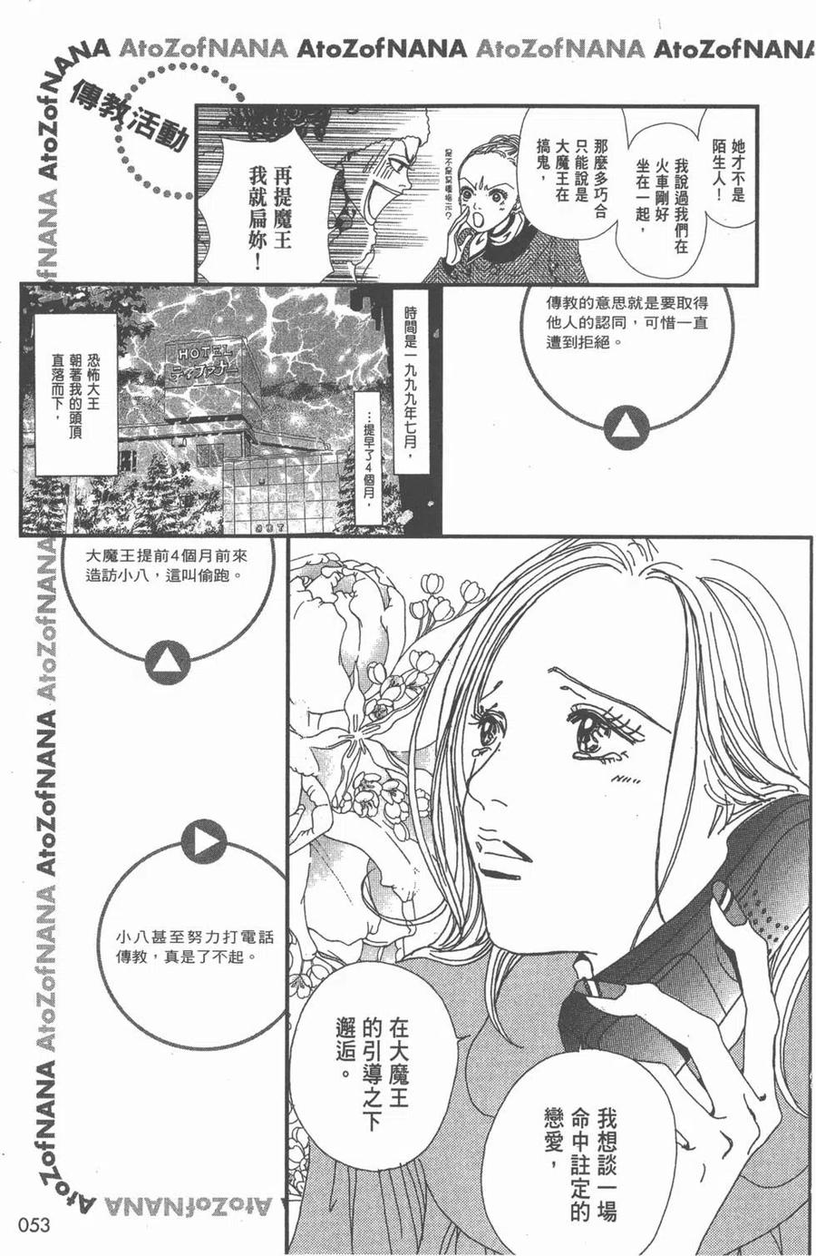 《NANA世上的另一个我》NANA7.8卷公式设定集 第54页