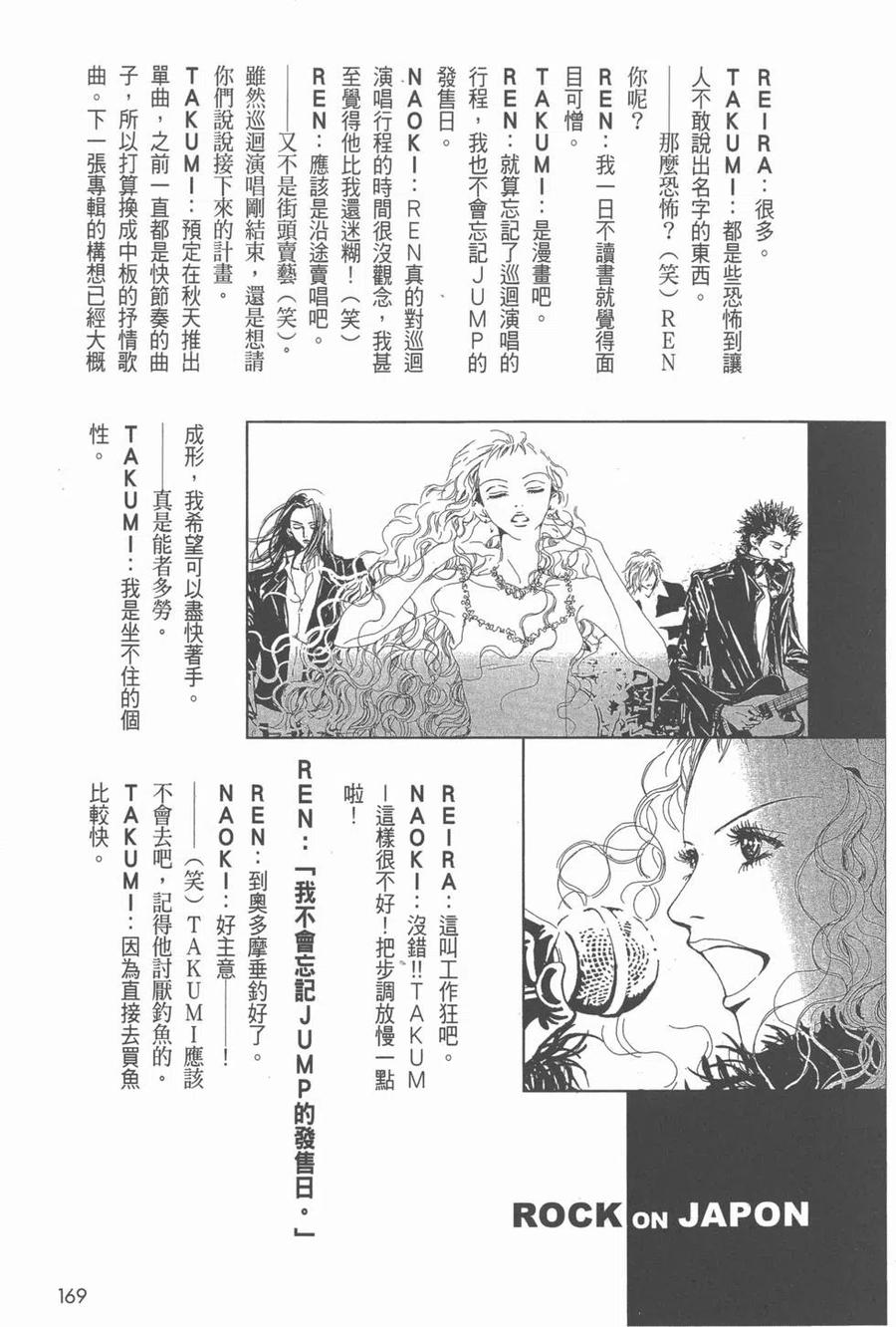 《NANA世上的另一个我》NANA7.8卷公式设定集 第170页