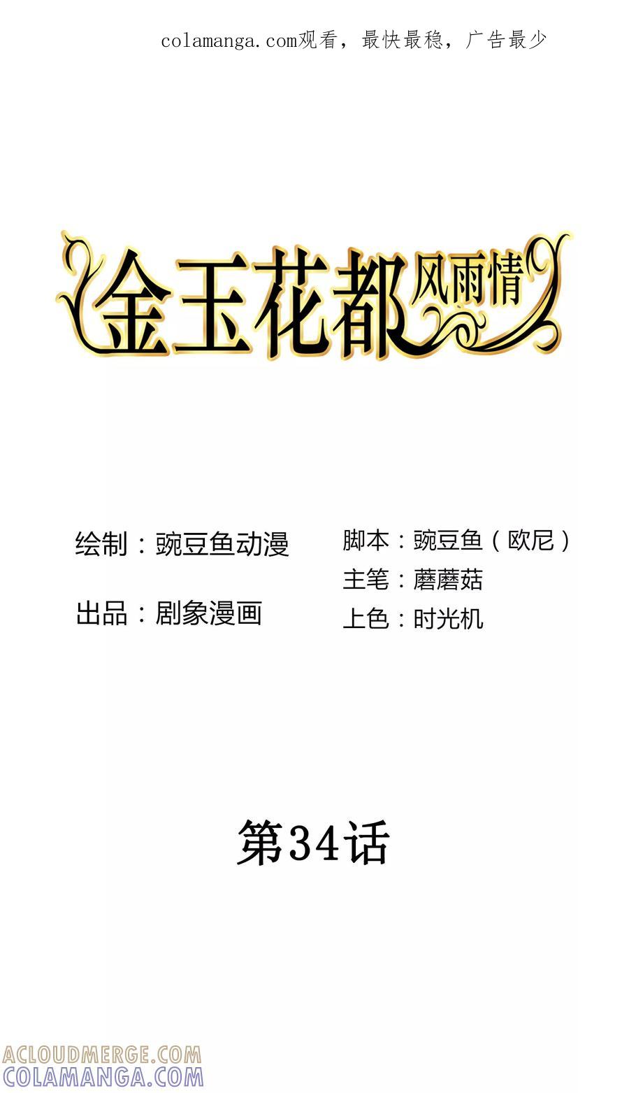 《金玉花都风雨情》第34话 第1页
